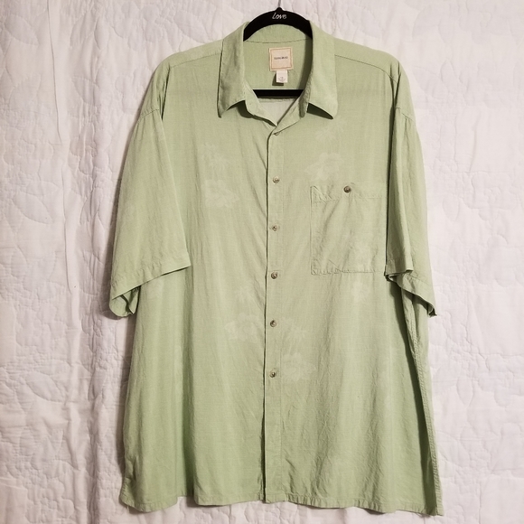 π¨βπΌ 2/$10 Rayon Casual Button-up Shirt - Picture 1 of 7